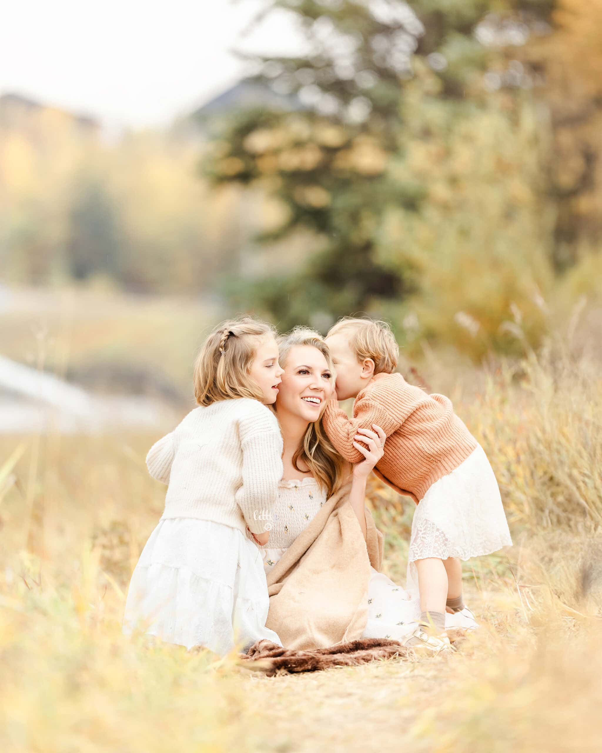 playfual and story telling style family photography in Edmonton