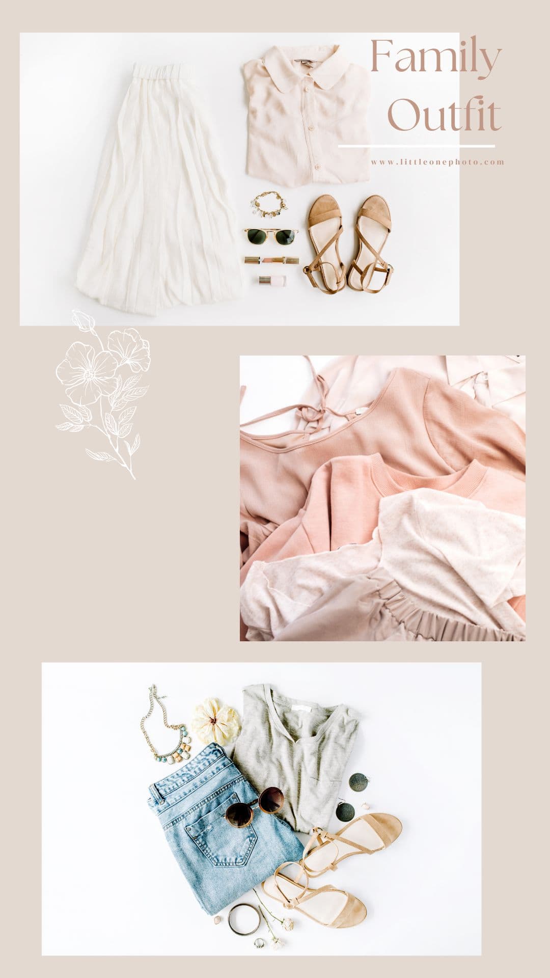 how to plan simple outfits for edmonton family photography