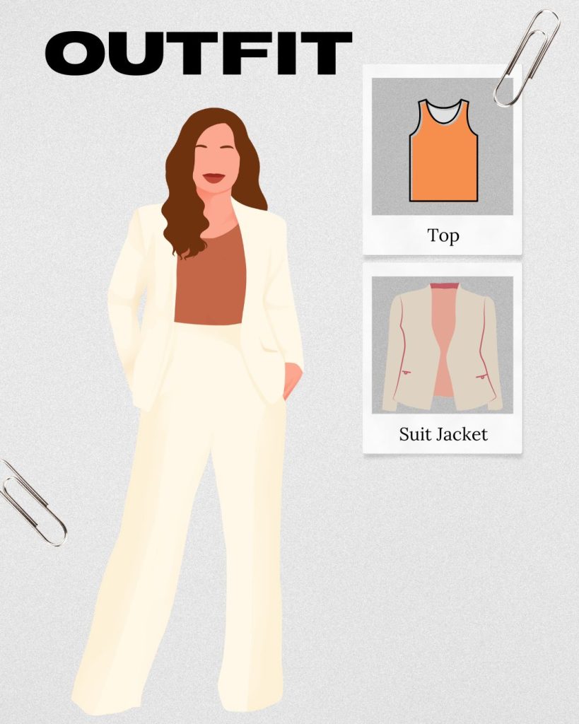 lady outfit idea for Edmonton professional business headshot.