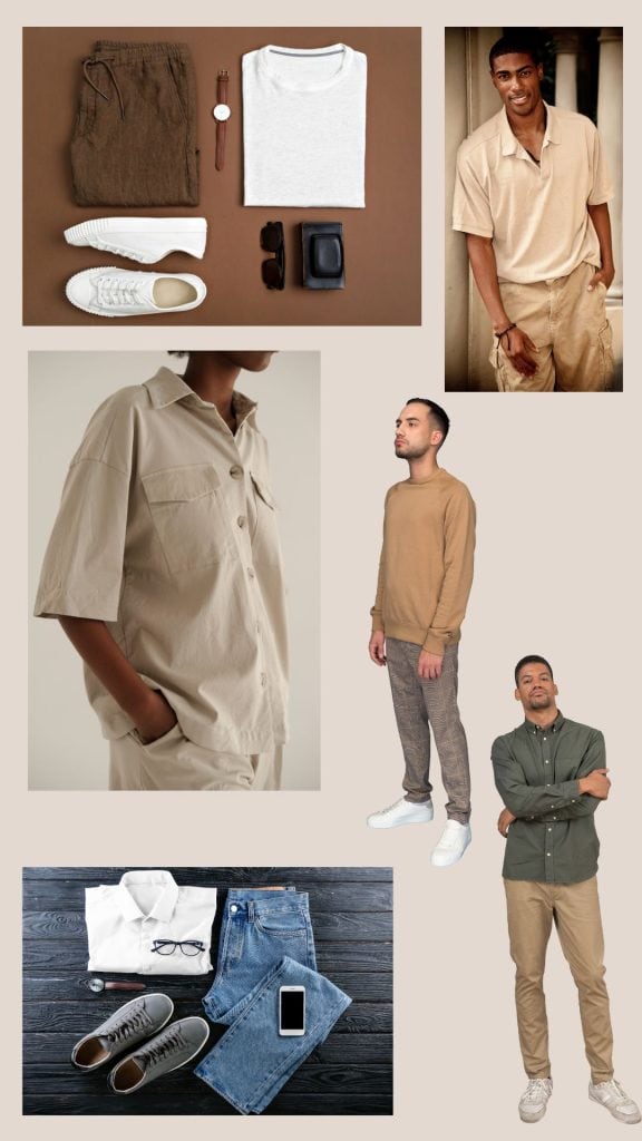 dad's family photoshoot outfit idea