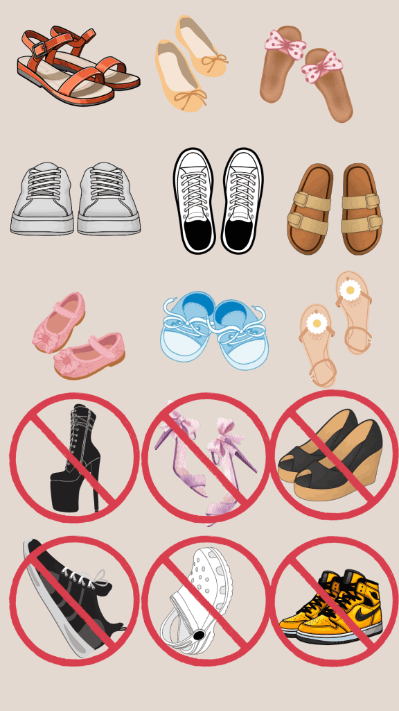 What shoes to wear in Edmonton outdoor family session.